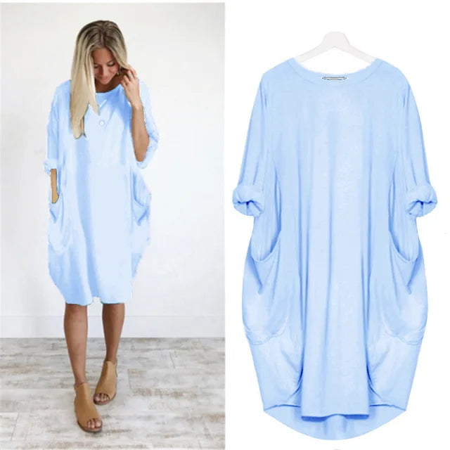 Blanca - Comfortable Loose Dress