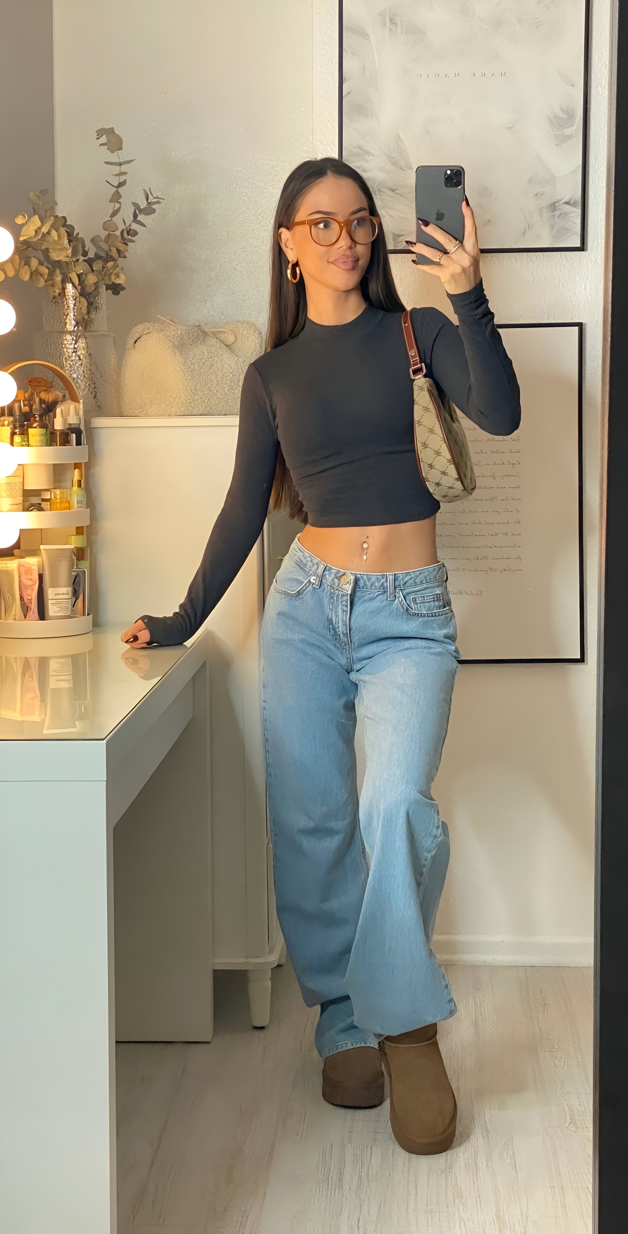 Luna Luxury™ | LOW-RISE JEANS